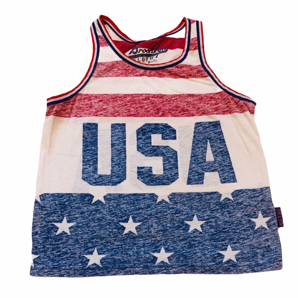 Brooklyn Cloth USA Tank Size Youth Small